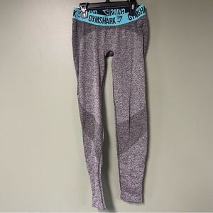 Gymshark Flex Leggings Blue/Marl